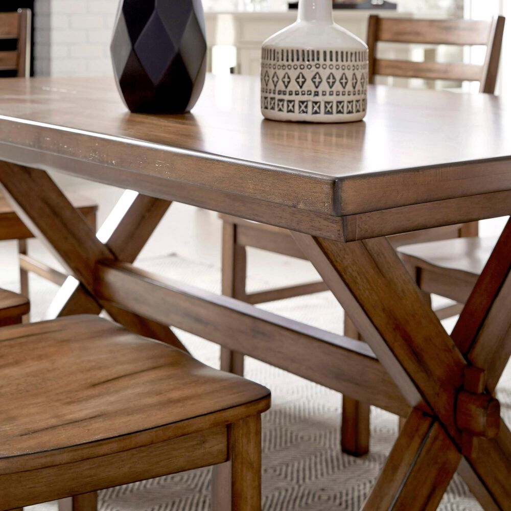 Homestyles Sedona 7-Piece Dining Set in Toffee, , large