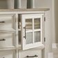 Ashley Shaybrock 3-Piece Queen Bedroom Set in Antique White and Brown, , large