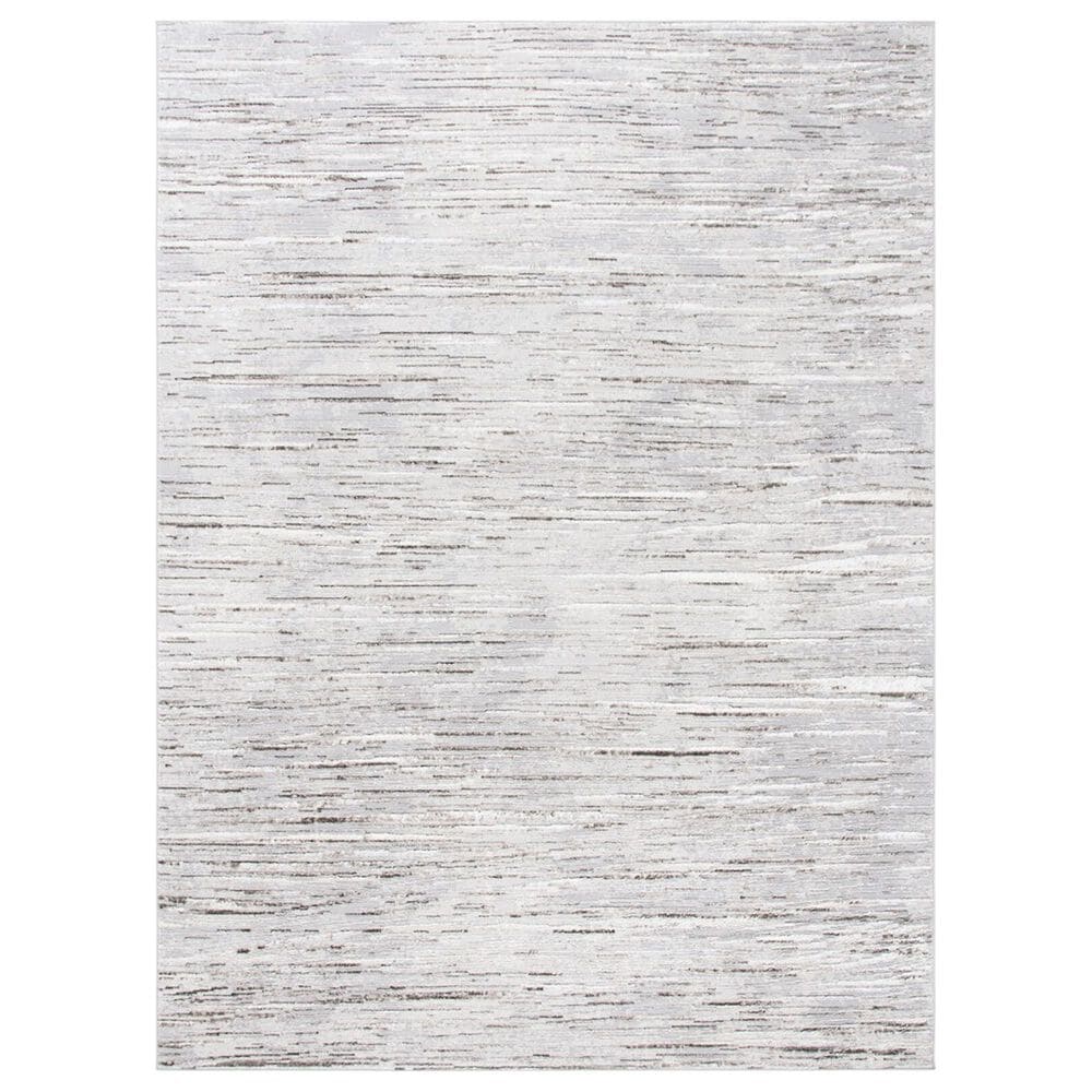 Safavieh Orchard Striped 8" x 10" Grey and Light Grey Area Rug, , large