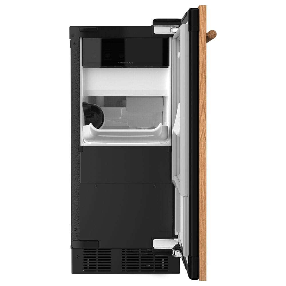 KitchenAid 15&#39;&#39; Automatic Ice Maker with Drain Pump in Panel Ready, , large