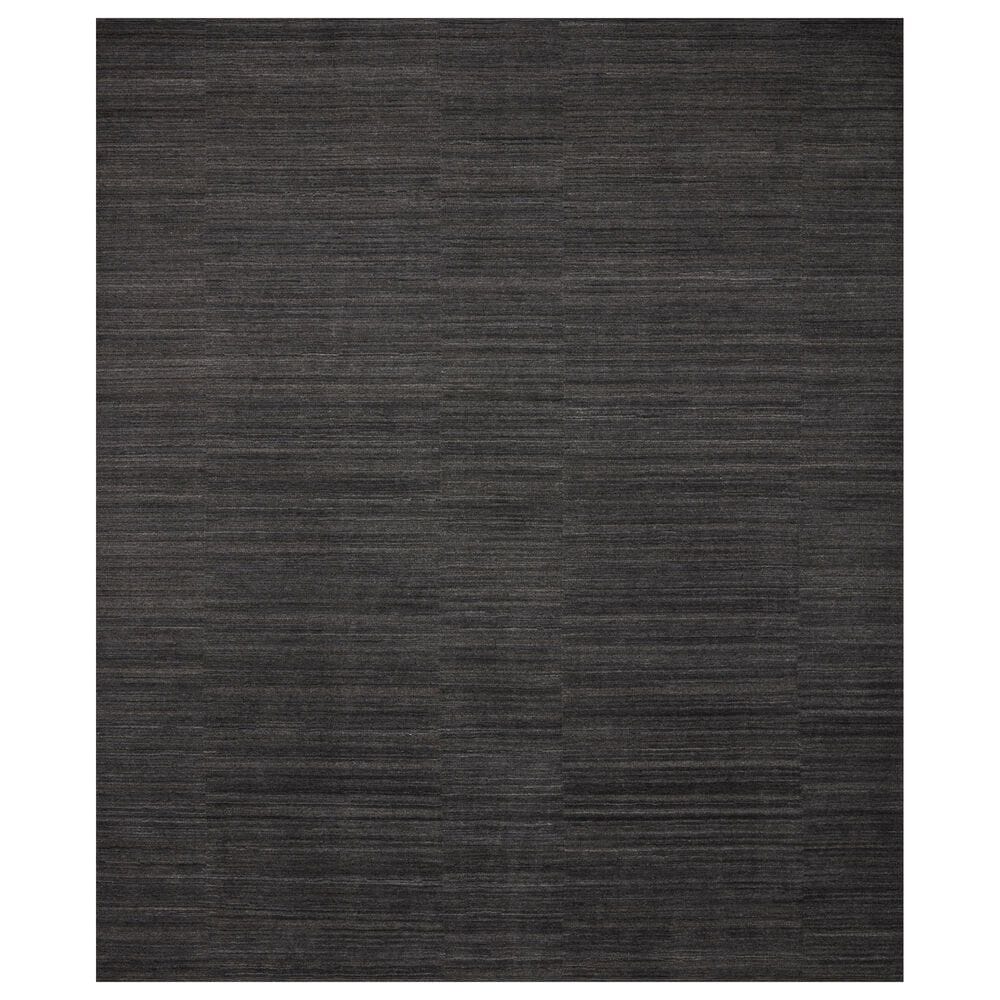 Amber Lewis x Loloi Lou 7"9" x 9"9" Charcoal Area Rug, , large