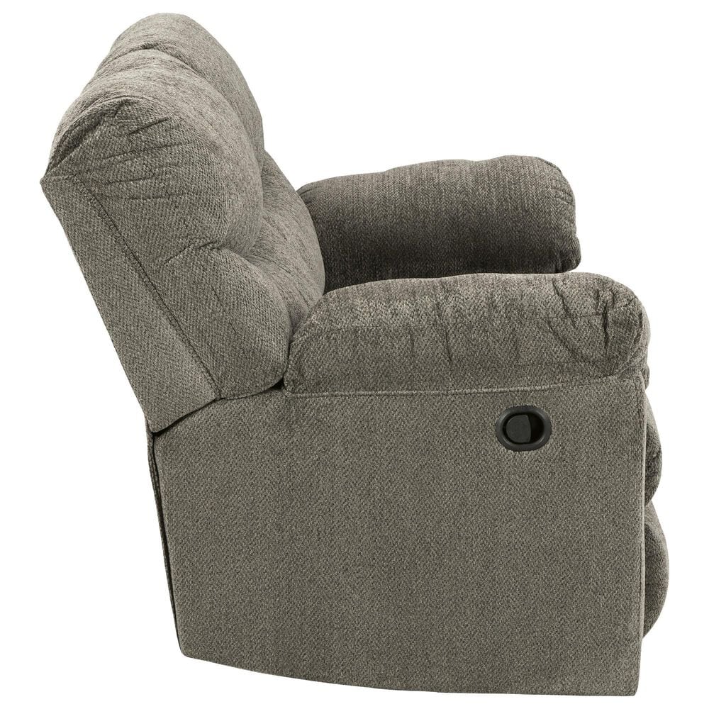 Ashley Alphons Manual Reclining Loveseat in Putty, , large