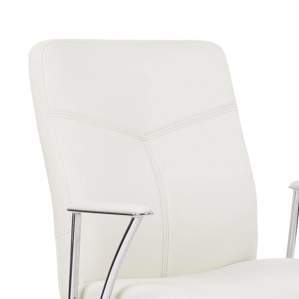 OSP Home Office Chair with Cream Cushion with Chrome, , large