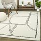 Balta Rugs Webster 7"10" x 10" White Area Rug, , large