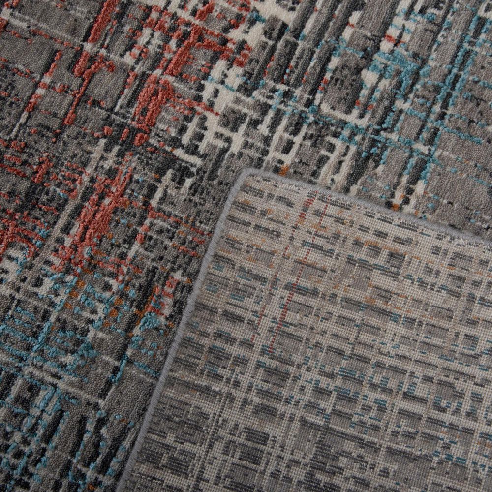 RIZZY Intrigue ITG111 Gray 2'6" x 8' Runner, , large