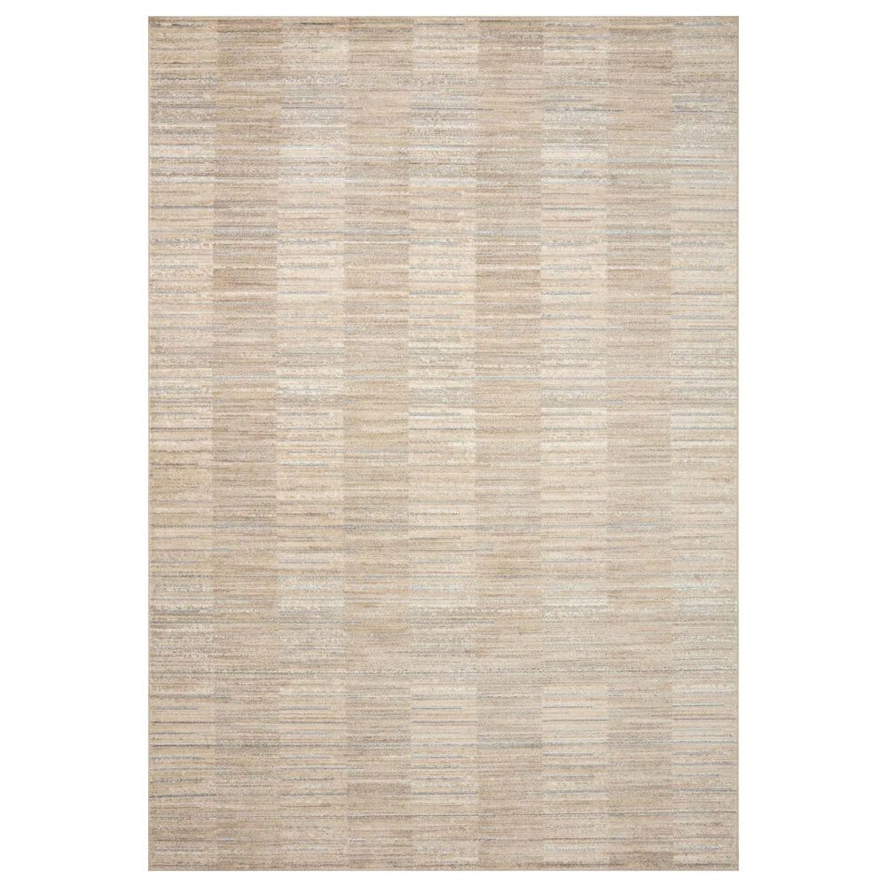 Loloi Arden 2"6" x 4" Natural and Pebble Runner, , large