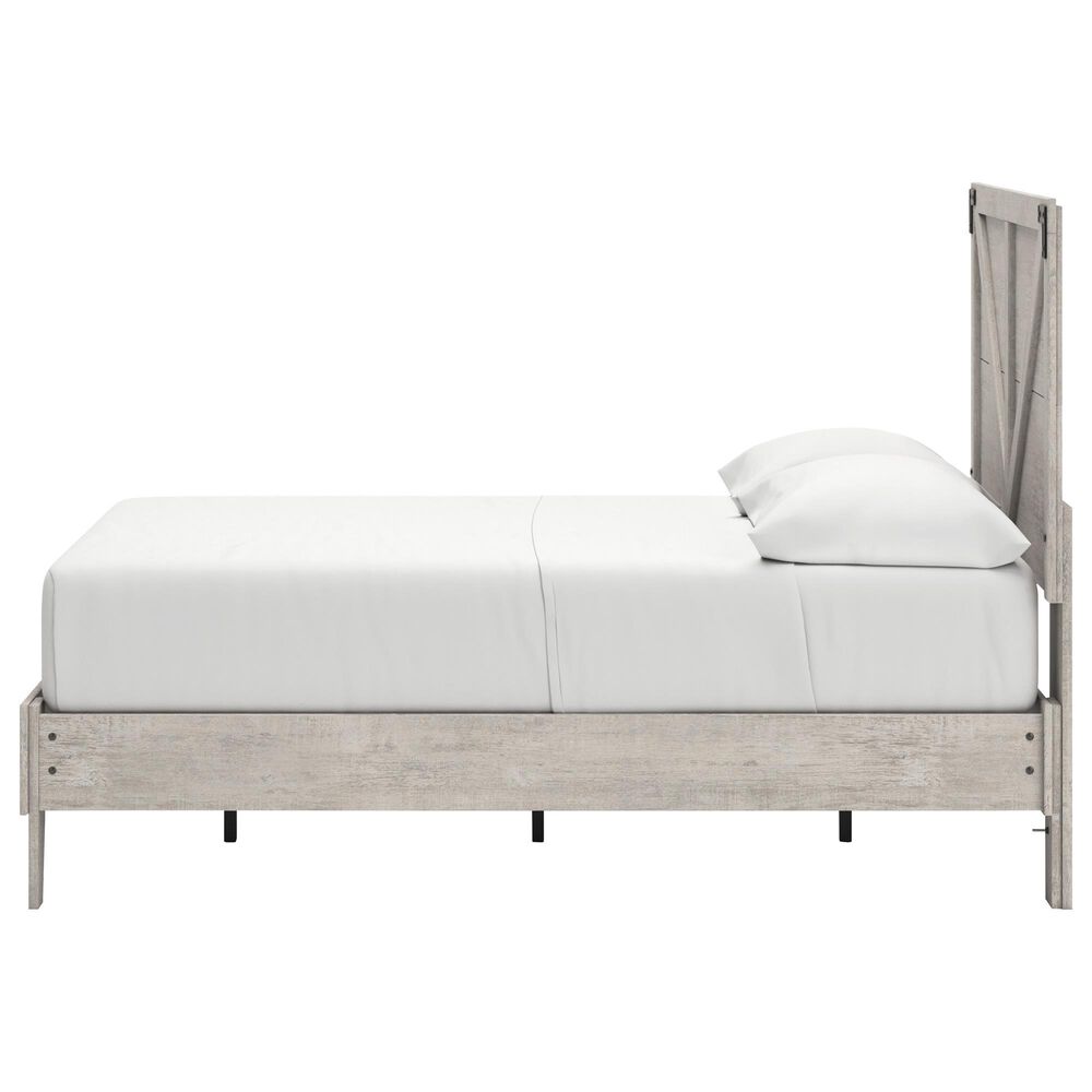 Ashley Shawburn Full Platform Bed in Gray, , large