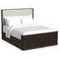Mayberry Hill Sylvie Queen Panel Bed in Dark Brown, , large