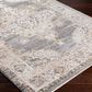 Surya Aida 5" x 7"9" Ivory, Gray, Charcoal, Tan and Deep Teal Area Rug, , large