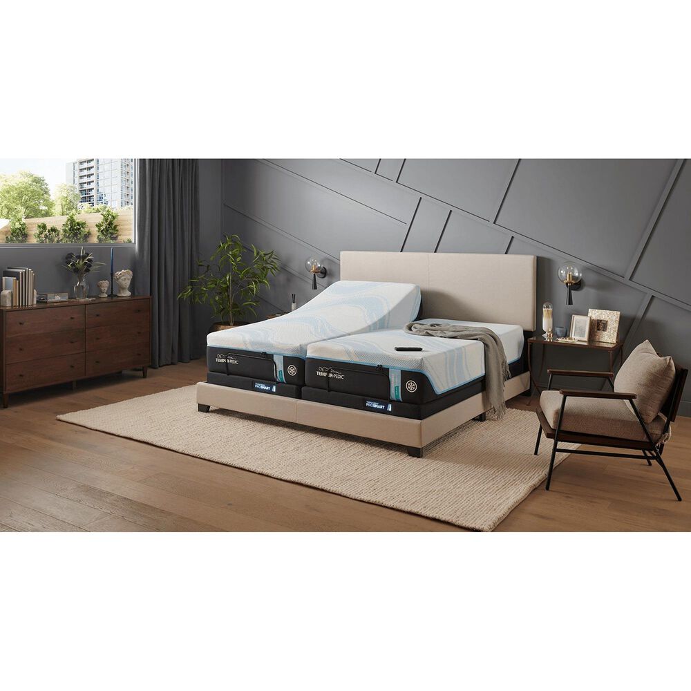 Tempur-Pedic LuxeBreeze 2.0 Medium Hybrid Flex Head King Mattress with 2 Twin XL Ergo ProSmart Adjustable Bases, , large