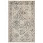 Nourison Fusion FSS11 4" x 6" Cream and Gray Area Rug, , large