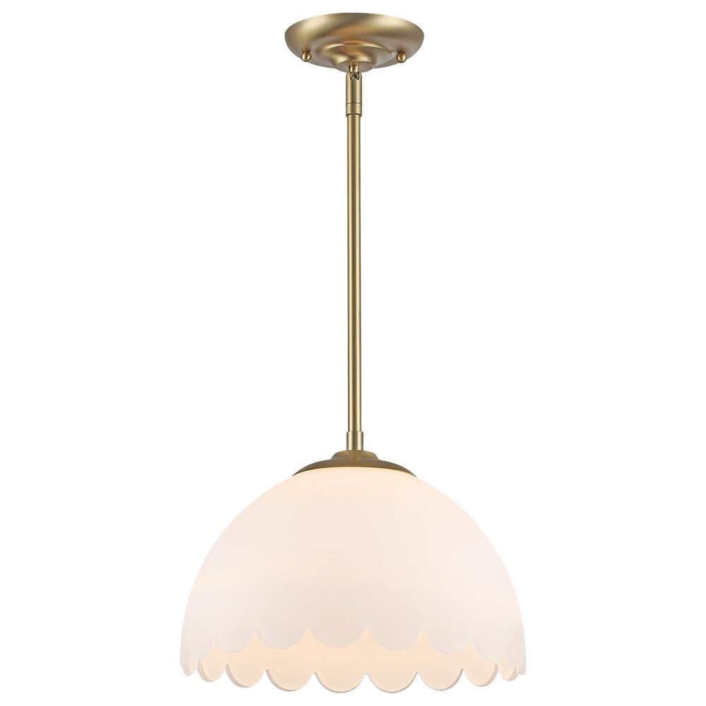 Golden Lighting Dorinda 1-Light Pendant in Brushed Champagne Bronze, , large