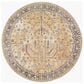 Surya Carlisle 5"3" Round Olive, Medium Gray, Off-White, Dark Brown, Dark Blue and Sage Area Rug, , large