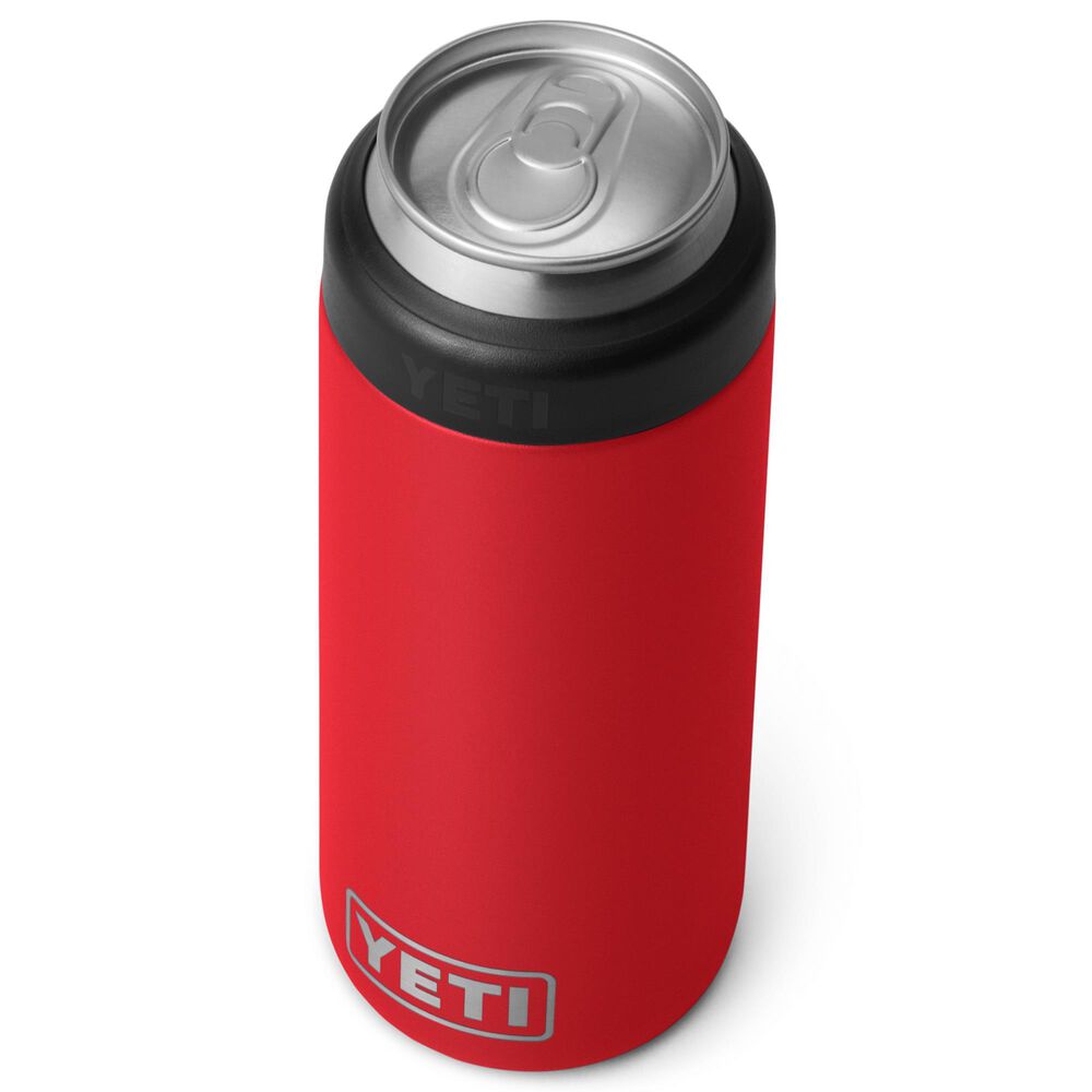 YETI Rambler 12 Oz Colster Slim Can Cooler in Rescue Red, , large