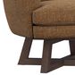 Golden Wave Furniture Moira Swivel Chair in Cocoa, , large