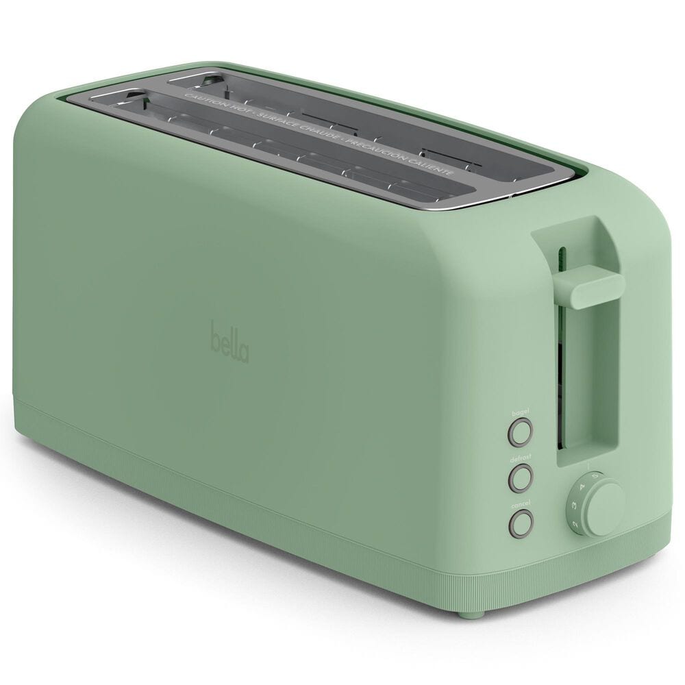 Bella 4-Slice Slim Toaster in Seaglass, , large