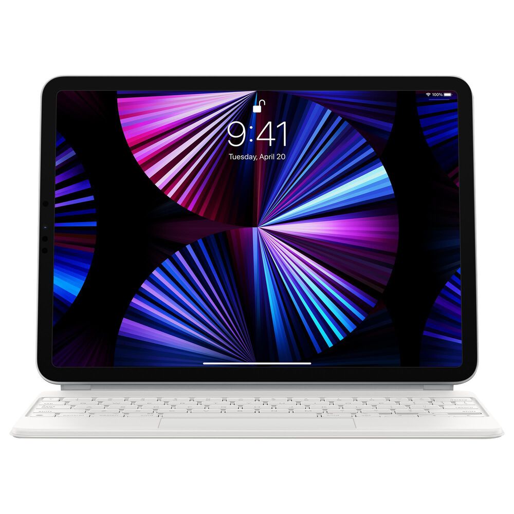 Apple Magic Keyboard for iPad Pro 11&quot; &#40;1st, 2nd or 3rd Generation&#41; and iPad Air &#40;4th Generation&#41; in White, , large