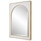 Uttermost Crisanta Mirror in White and Gold, , large
