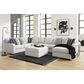 Ashley Huntsworth Ottoman in Dove Gray, , large