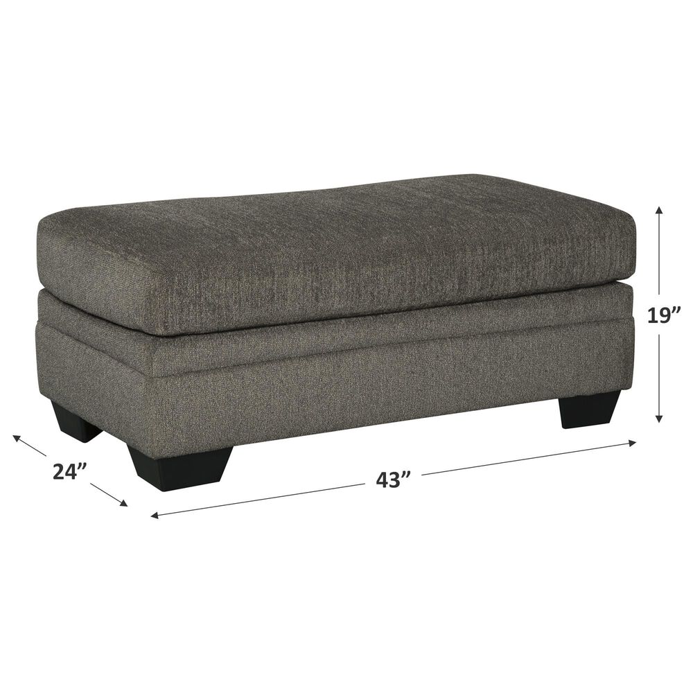 Signature Design by Ashley Dorsten Ottoman in Slate, , large