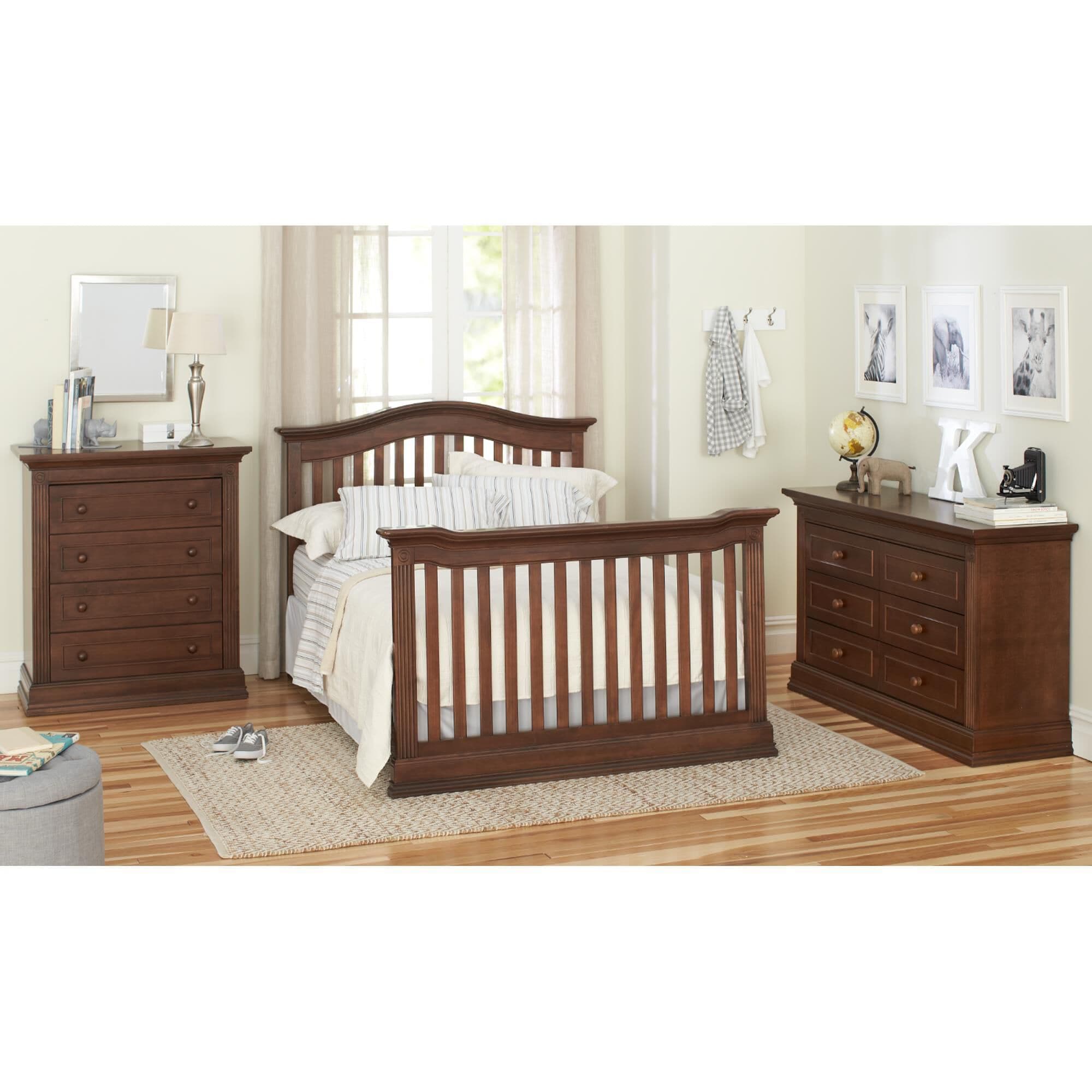 Montana driftwood top crib