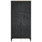 Furniture Worldwide Montclair 4 Piece Queen Panel Bedroom Set in Embossed Cocoa and Smoked Gold, , large