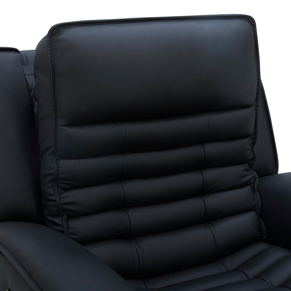 Interlochen High End Power Recliner with Power Headrest in Jet Black, , large