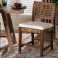 Baxton Studio Alise Side Chair in Earthy Brown, , large