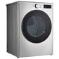 LG 7.4 Cu. Ft. Smart Front Load Gas Dryer with TurboSteam in Graphite Steel, , large