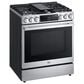 LG Studio 6.3 Cu. Ft. Slide-in Gas Range with ProBake Convection in Stainless Steel, , large