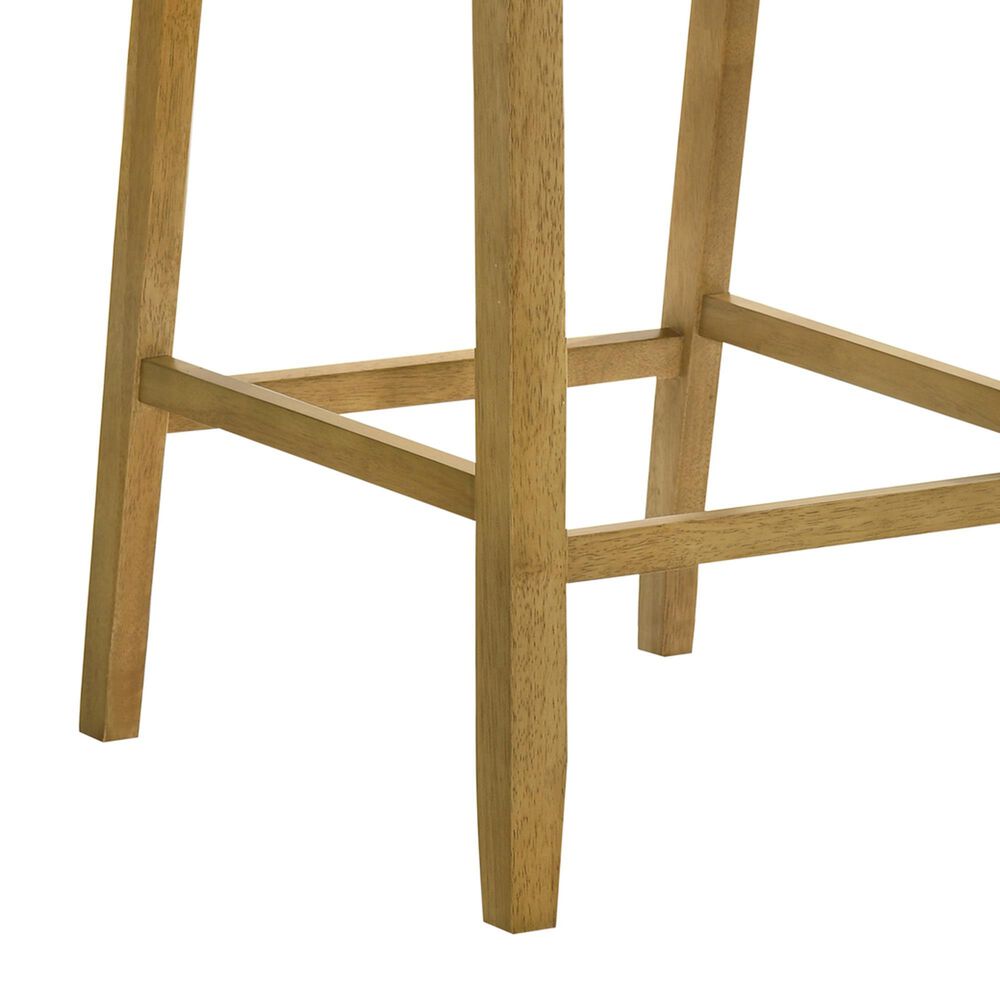Armen Living Yaneli Swivel Counter Height Stool in Amber Glow, , large
