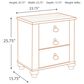 Ashley Willowton 3-Piece King Bedroom Set in Whitewash, , large