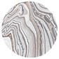 Safavieh Craft CFT843D 6"7" Round Gold and Grey Area Rug, , large