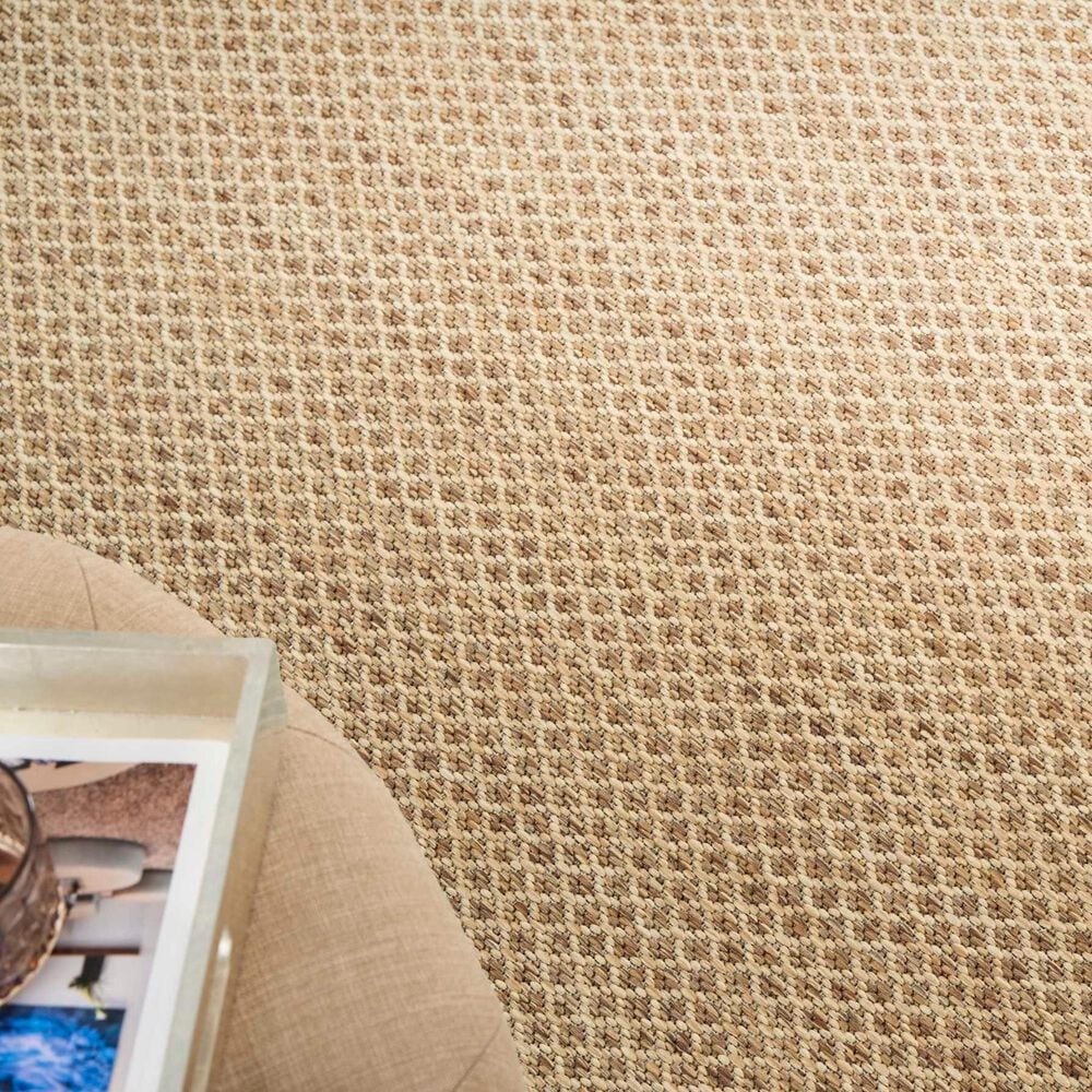 Nourison Courtyard Jute 5&#39; x 7&#39; Indoor/Outdoor Area Rug, , large