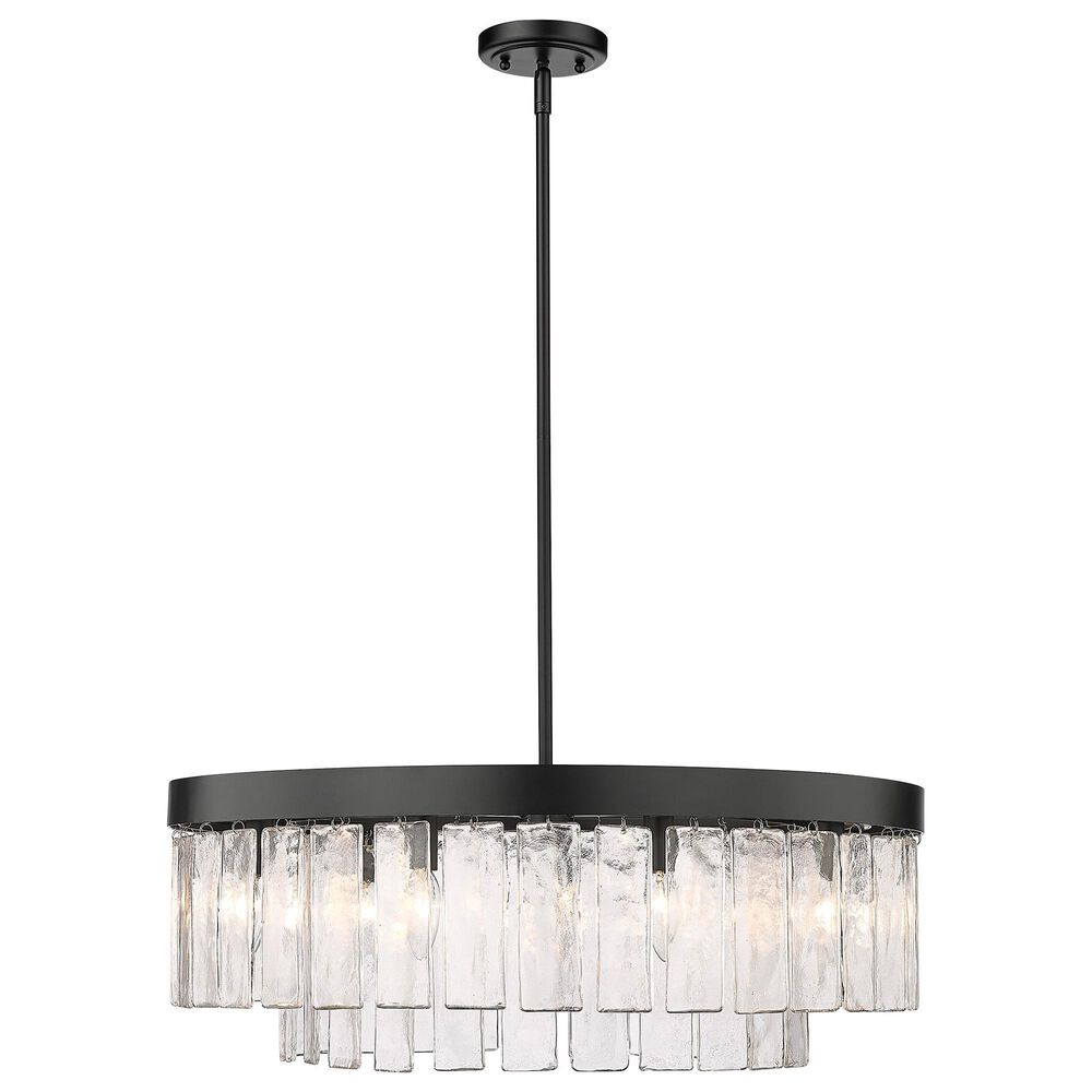 Golden Lighting Ciara 9-Light Chandelier in Matte Black, , large