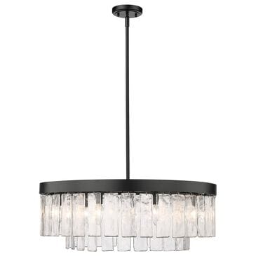 Golden Lighting Ciara 9-Light Chandelier in Matte Black, , large