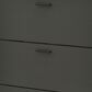 Pacific Landing Denia 3-Tier Shoe Storage Cabinet in Antique Pine and Grey, , large