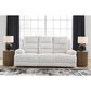 Ashley Rhines Falls Power Reclining Sofa in Alloy, , large