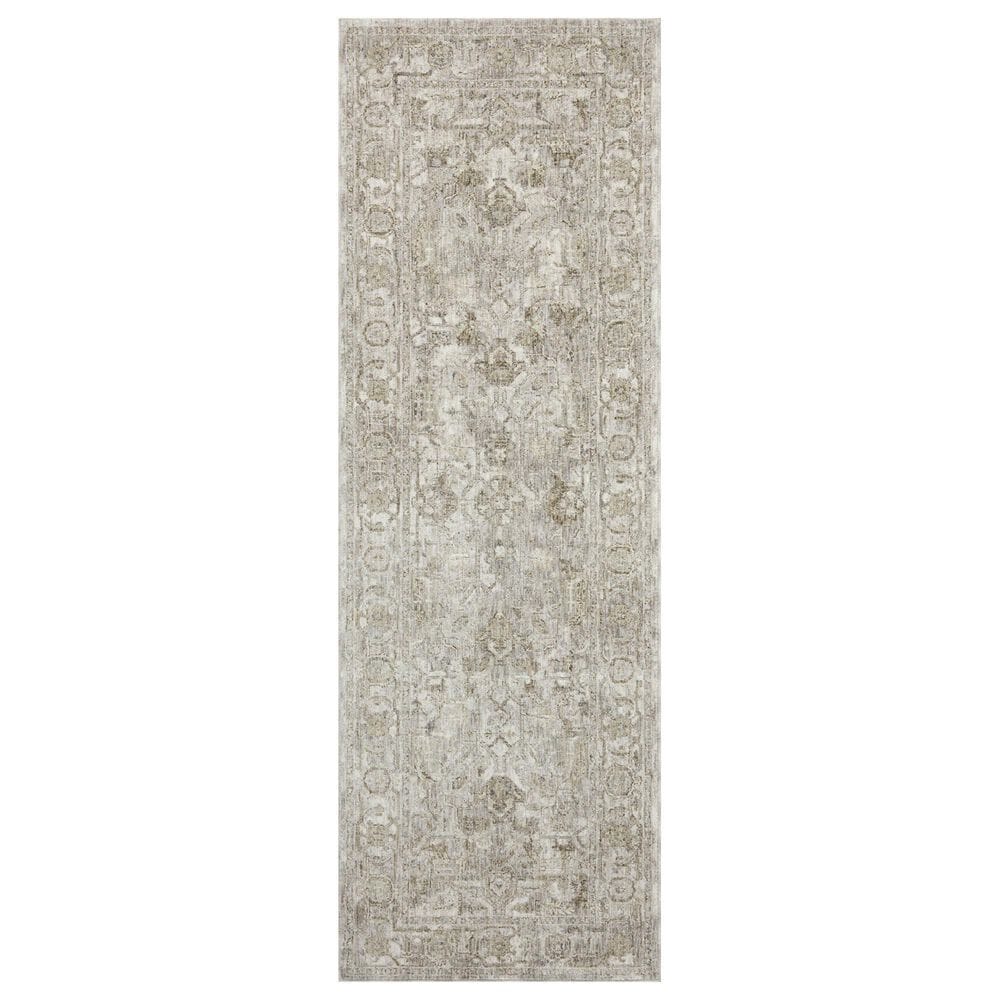 Amber Lewis x Loloi Honora 2"7" x 10" Grey and Taupe Runner, , large