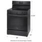 Frigidaire 30" Freestanding Electric Range in Black, , large