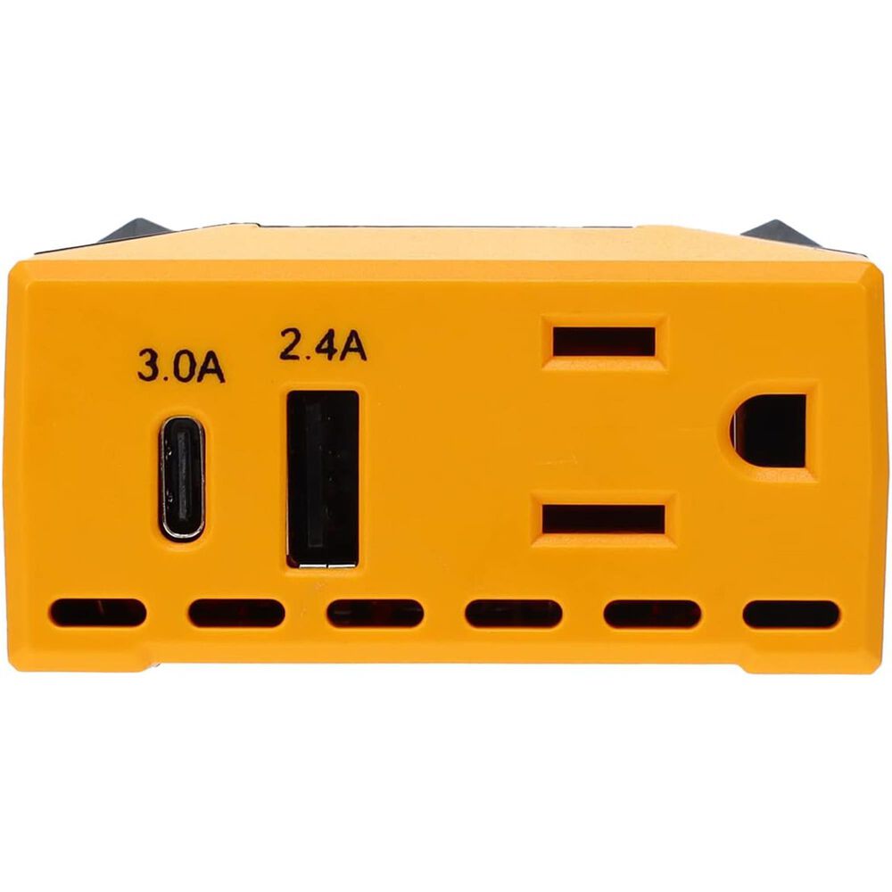PowerDrive 100W Power Inverter PWD100D DC 12v to 110v AC Converter for Car or Truck Plug Adapter with USB - 100 Watts, , large