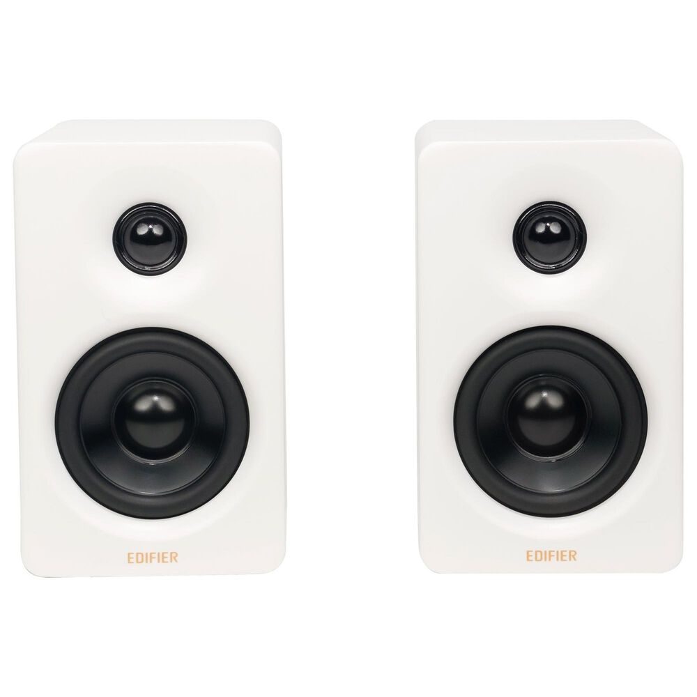 Edifier M60 2.0 Compact Desktop Bluetooth Speakers Pair in White, , large