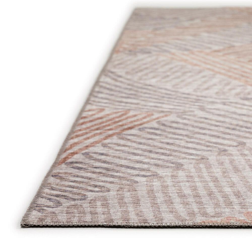 Dalyn Rug Company Sedona Floral 3&#39; x 5&#39; Walnut Indoor/Outdoor Area Performance Rug, , large