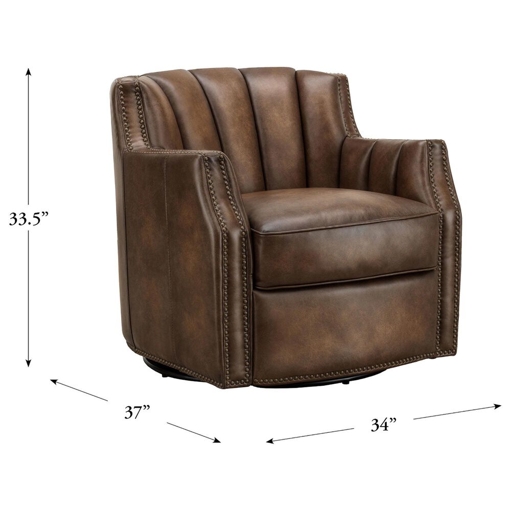 Hydeline Laredo Swivel Chair in Aged Maple, , large