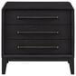 Sterling Timber Elure King Waterfall Panel Bed with Dresser and Nightstand in Peppercorn, , large