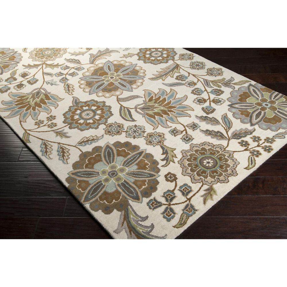 Surya Athena ATH-5063 6&#39; x 9&#39; Denim, Aqua, Moss and Gray Area Rug, , large