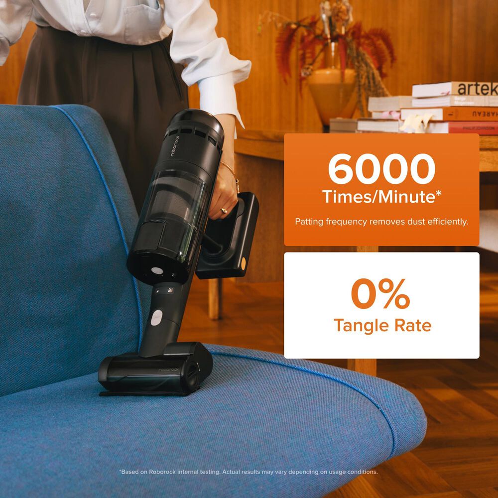 Roborock H60 Hub Ultra Cordless Stick Vacuum Cleaner in Black, , large