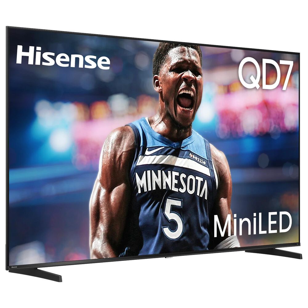 Hisense 85&quot; Class QD7 Series QLED 4K in Black - Smart Fire TV, , large
