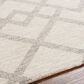 Surya Gavic 2" x 3" Medium Gray, Ivory and Light Beige Area Rug, , large