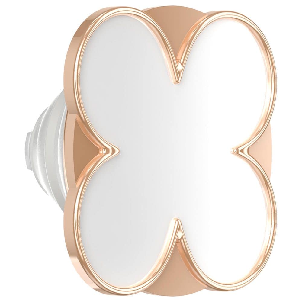 PopSockets MagSafe Circle PopGrip in Enamel Clover Rose Gold, , large